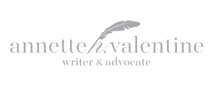 Annette Annette H. Valentine Logo Design by Visualink