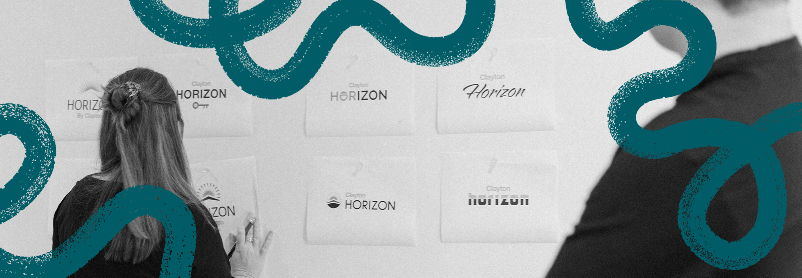Infographic introducing brand guidelines.